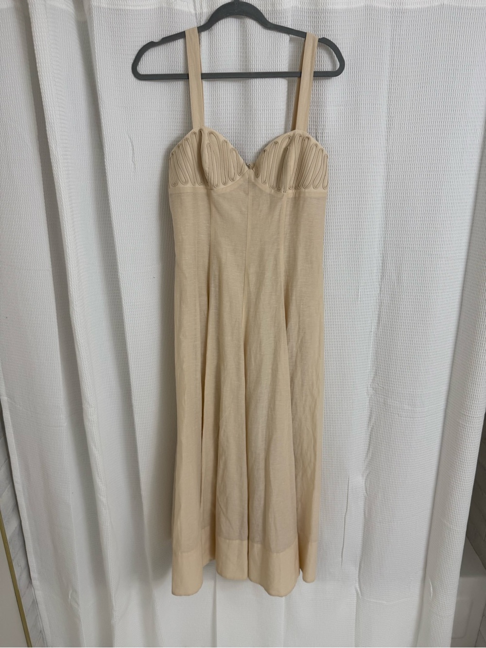 Antonio Melani x Style by Simkins Page Soutache Linen Blend Maxi Dress - Picture 3 of 7